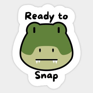 Ready to snap Sticker